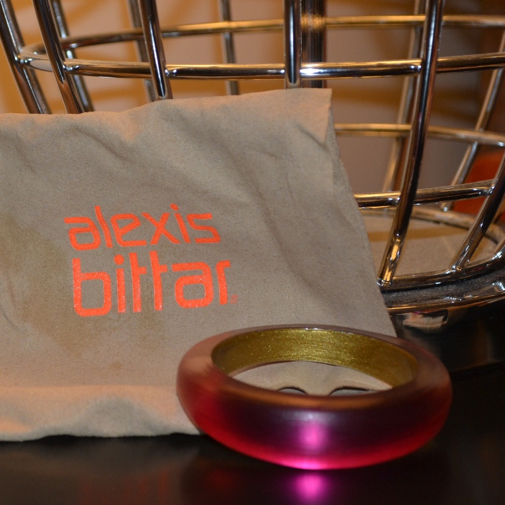Alexis Bittar Lucite bracelet